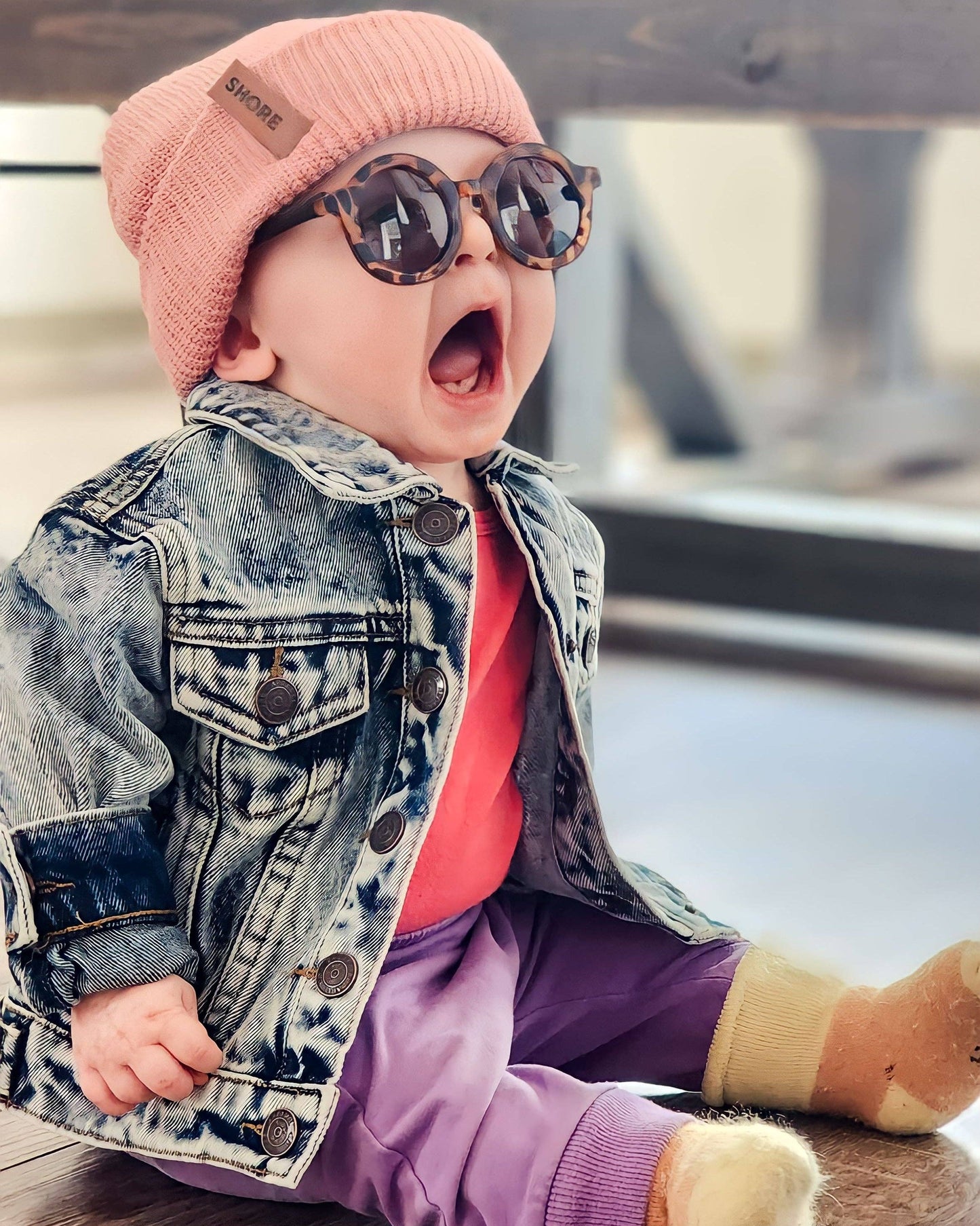 Acid Wash Jean Jacket