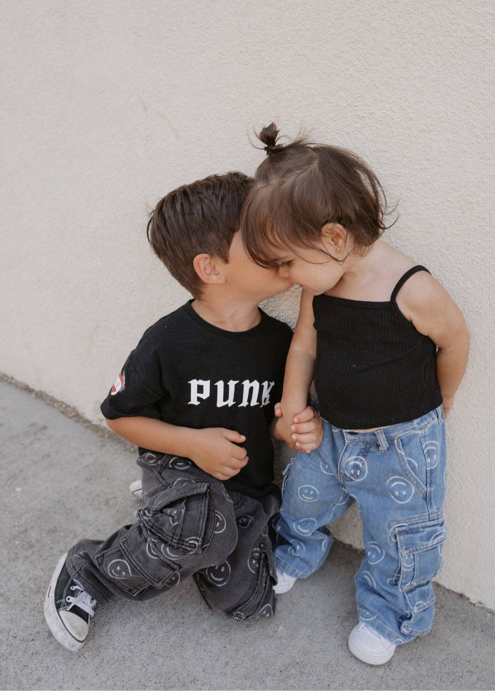 PREORDER Smiley Face Baggy Jeans