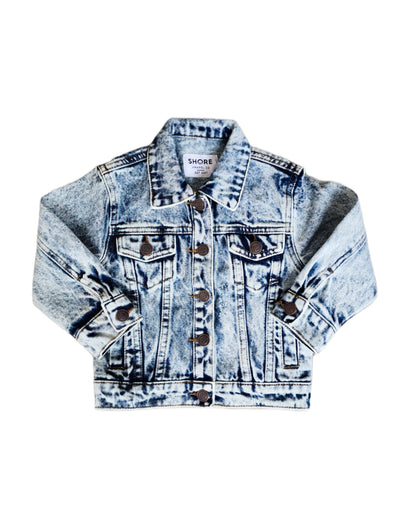 Acid Wash Jean Jacket