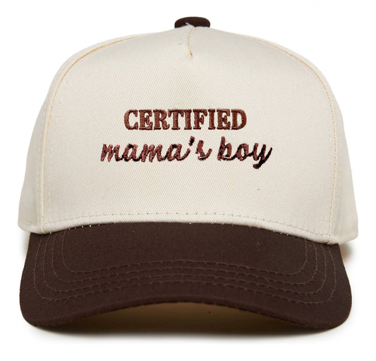Certified Mamas Boy Trucker Hat
